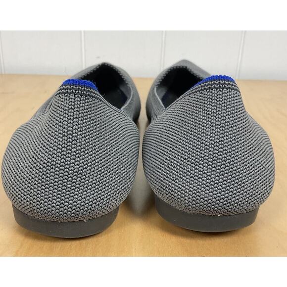 Rothy's‎ The Point Womens V Shape Gray Tweed Ballet Flats Missing Insole Size 9 - Picture 6 of 6